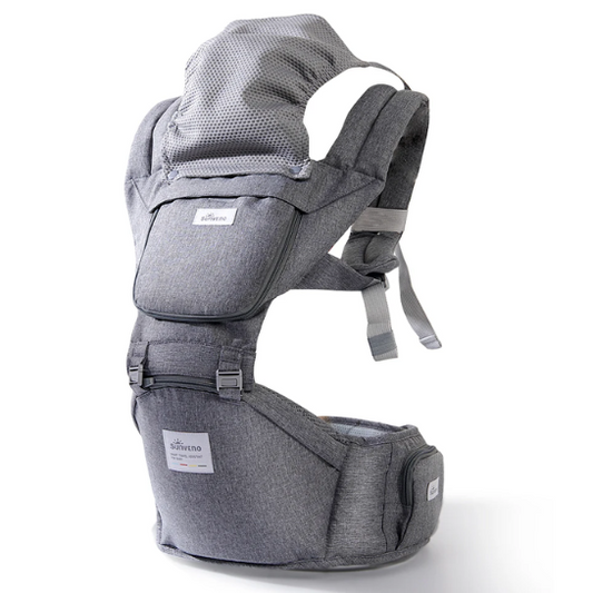 Multi-Function Baby Carrier with Hip Seat
