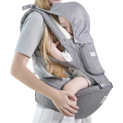 Multi-Function Baby Carrier with Hip Seat