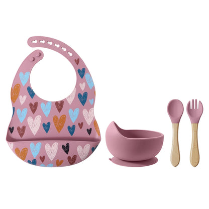 Baby Silicone Feeding Set - Bella Chicca Baby