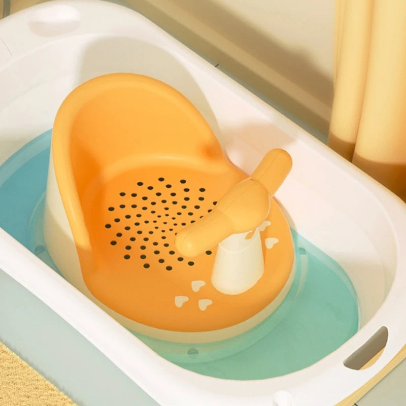 Comfortable Baby Bath Chair with ergonomic design for newborns