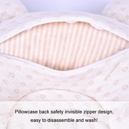 Infant Flat Pillow. Baby flat Head Pillow – the ultimate solution for preventing and correcting flat head syndrome (Plagiocephaly/Brachycephaly).